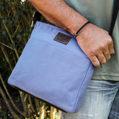 Shoulder bag made from recycled PET